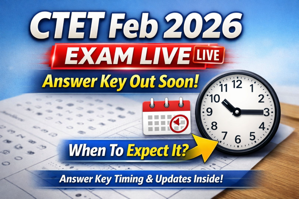 CTET 2026 Paper 2 cancelled in Bihar thumbnail showing exam centre alert, re-exam notice and CBSE update banner